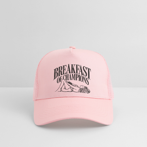 BREAKFAST OF CHAMPIONS CAP - Hellrosa