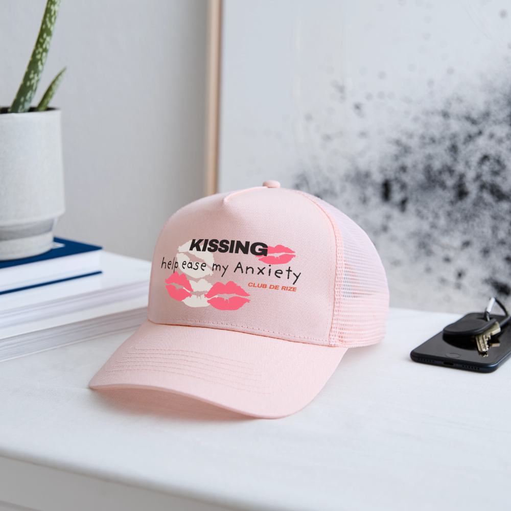 KISSING CAP - Hellrosa