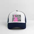 PASSION CAP - Weiß/Navy