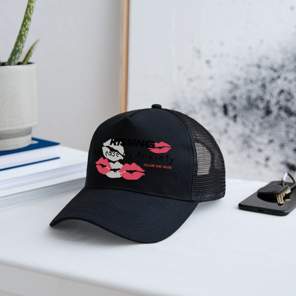KISSING CAP - Schwarz/Schwarz