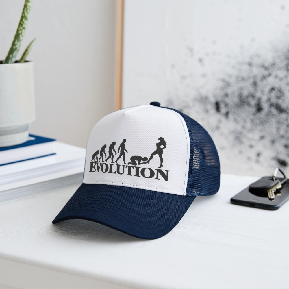 EVOLUTION CAP - Weiß/Navy
