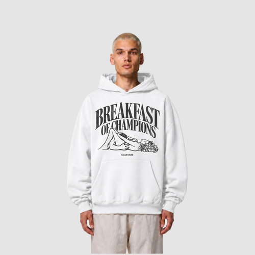 Breakfast of Champions Hoodie – Frontansicht | CDR