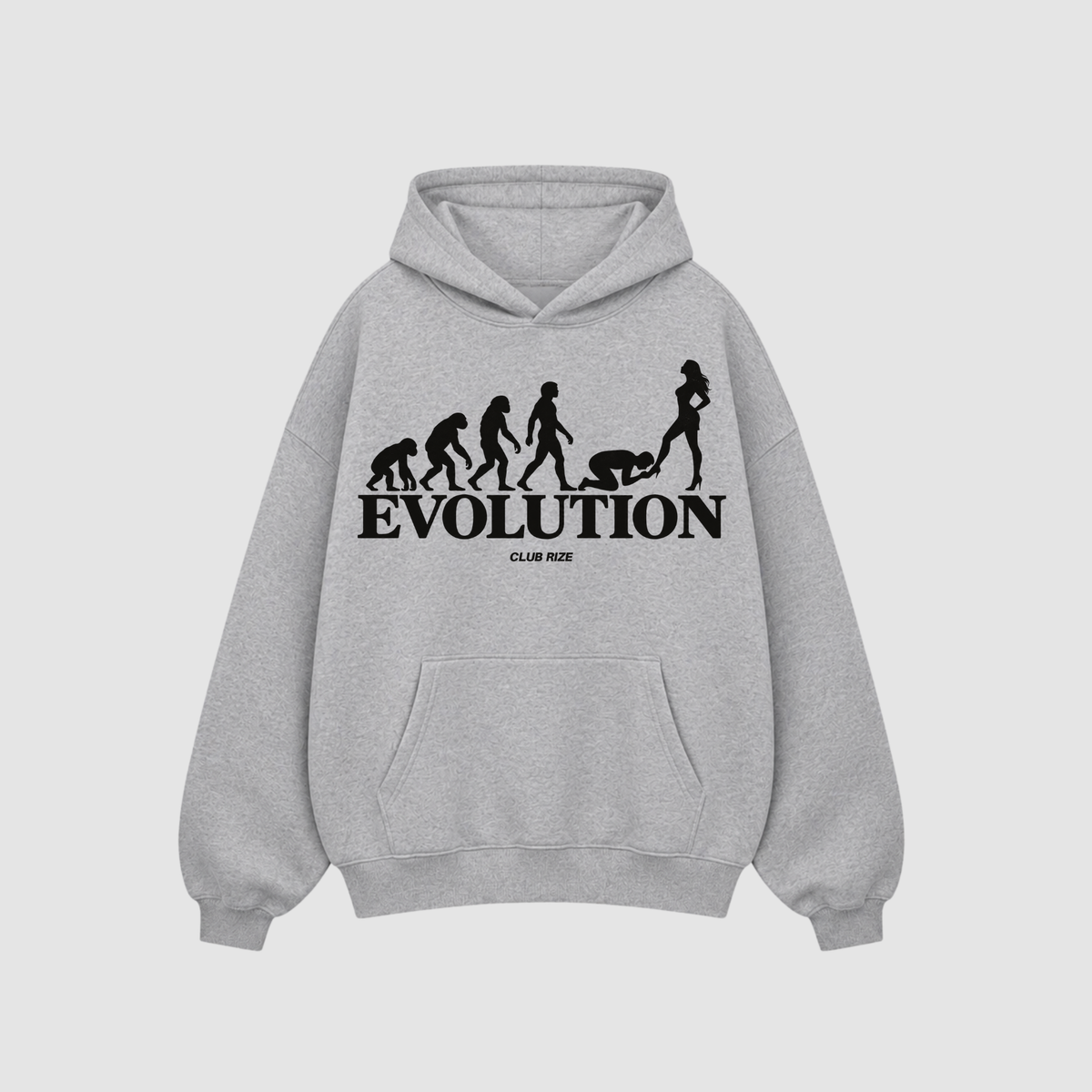 Evolution Hoodie von CDR – Nahaufnahme