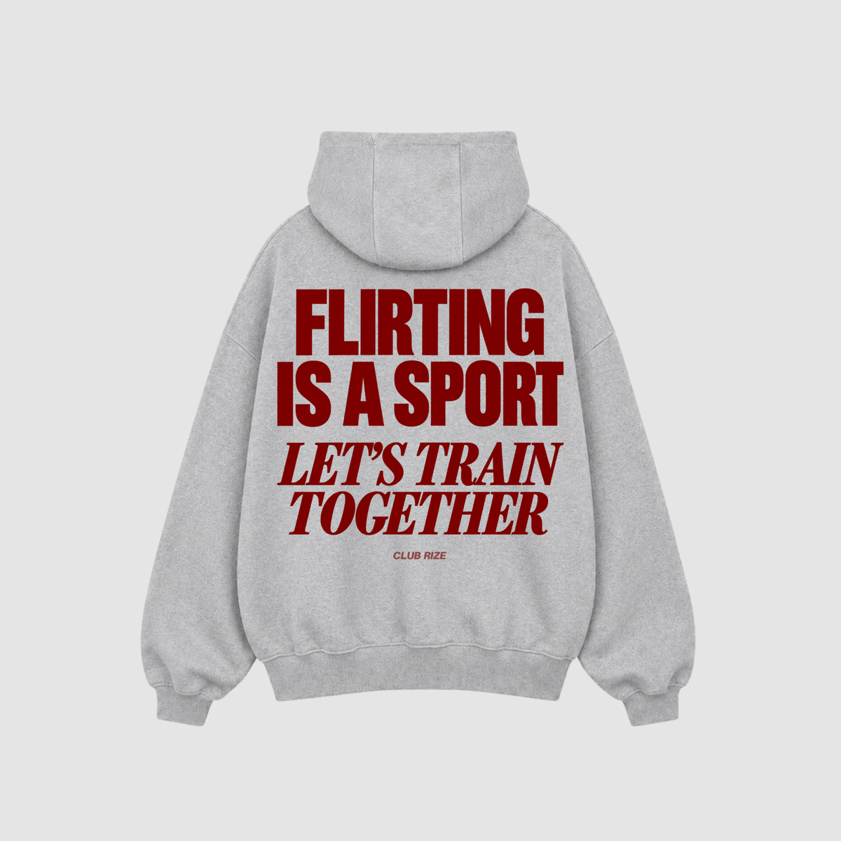FLIRTING IS A SPORT HOODIE