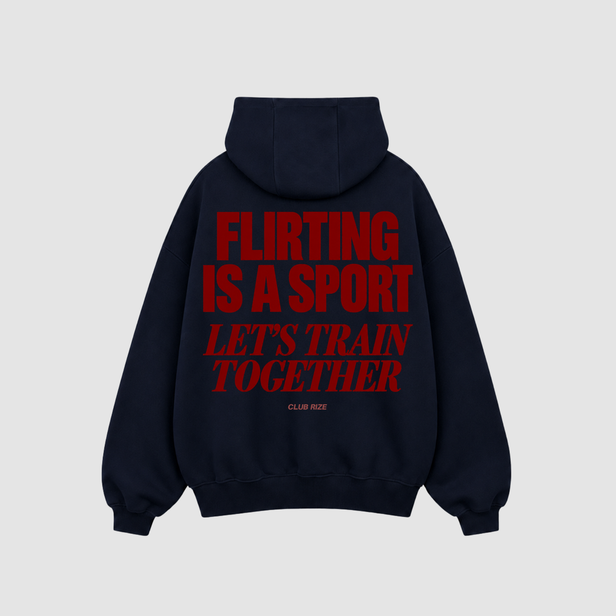 FLIRTING IS A SPORT HOODIE