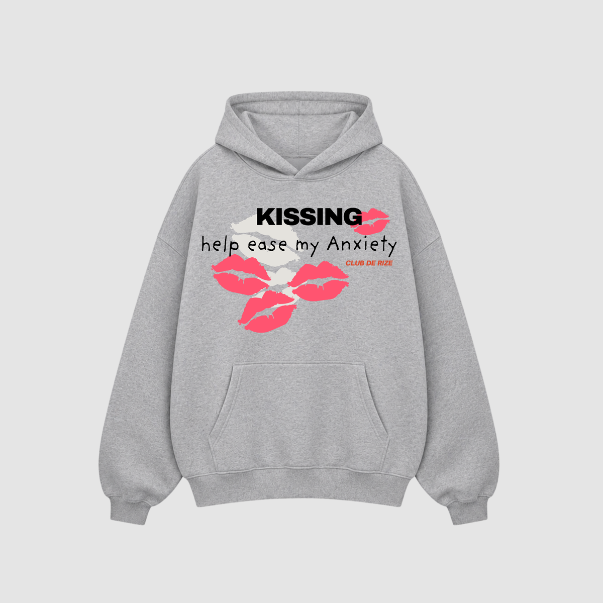 Kissing Hoodie von CDR – Nahaufnahme