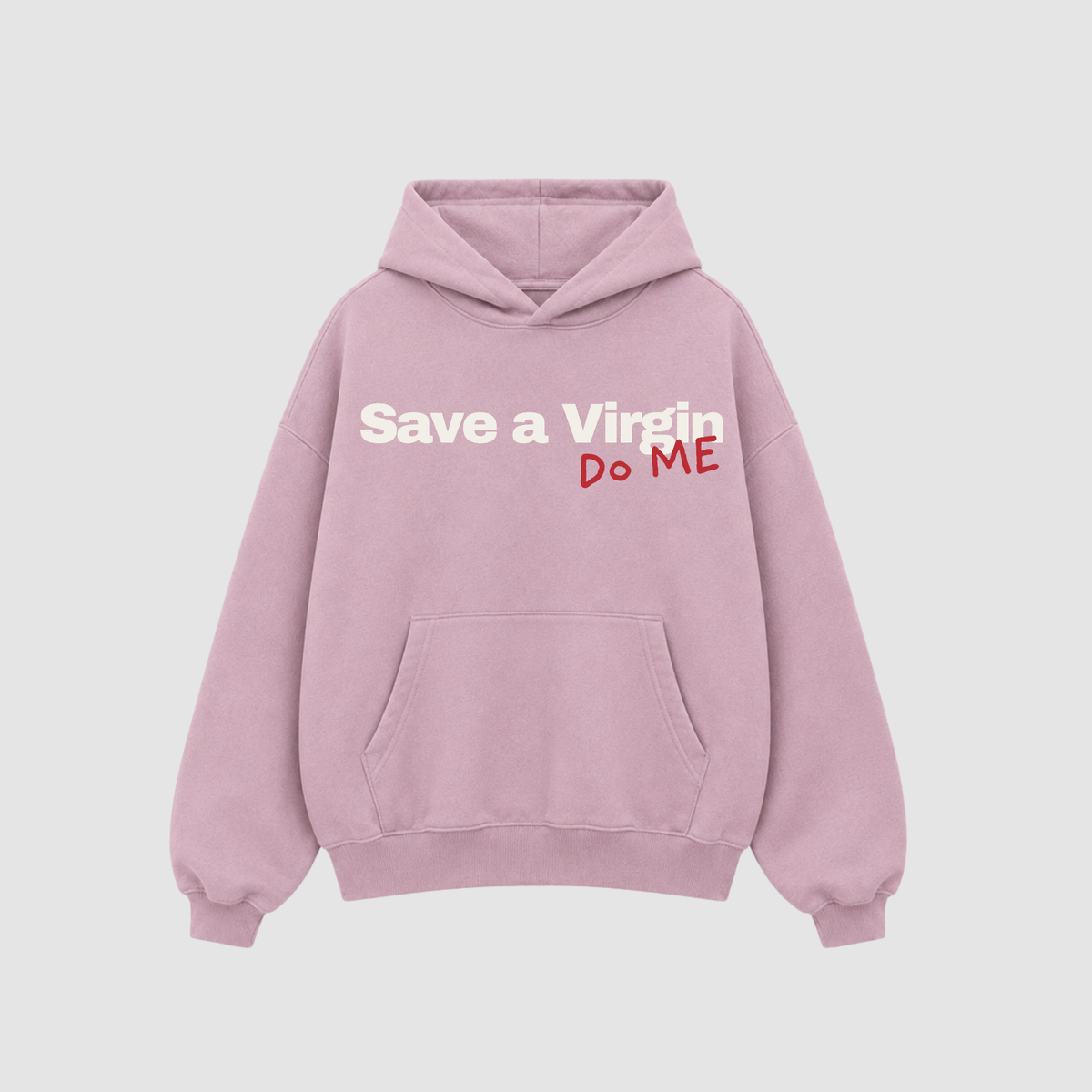 Save A Virgin Hoodie von CDR – Nahaufnahme