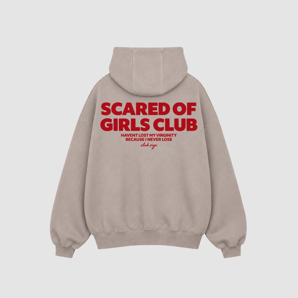 SCARED OF GIRLS CLUB HOODIE