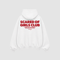 Scared of Girls Club Hoodie – Rückenansicht mit Print | CDR