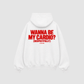 Wanna Be My Cardio? (Respectfully) Hoodie – Rückenansicht mit Print | CDR