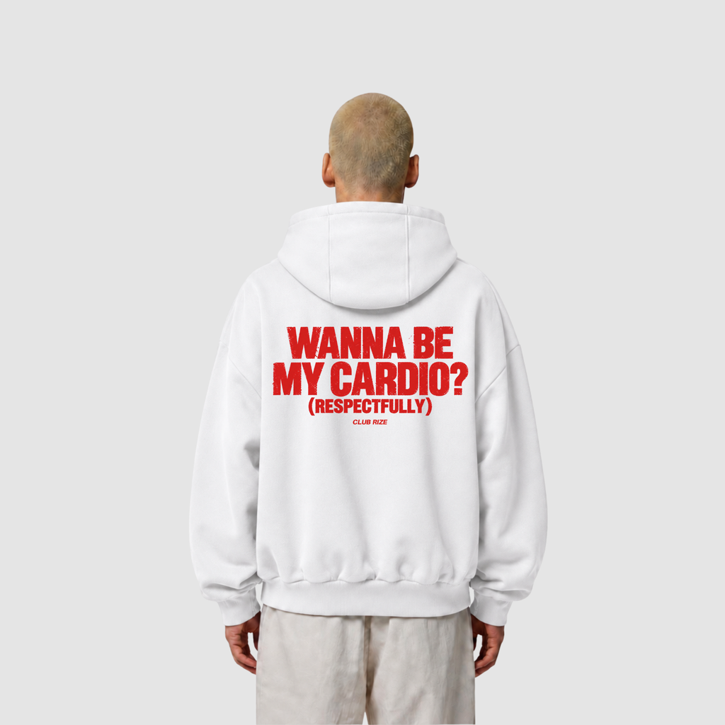 Wanna Be My Cardio? (Respectfully) Hoodie – Frontansicht | CDR