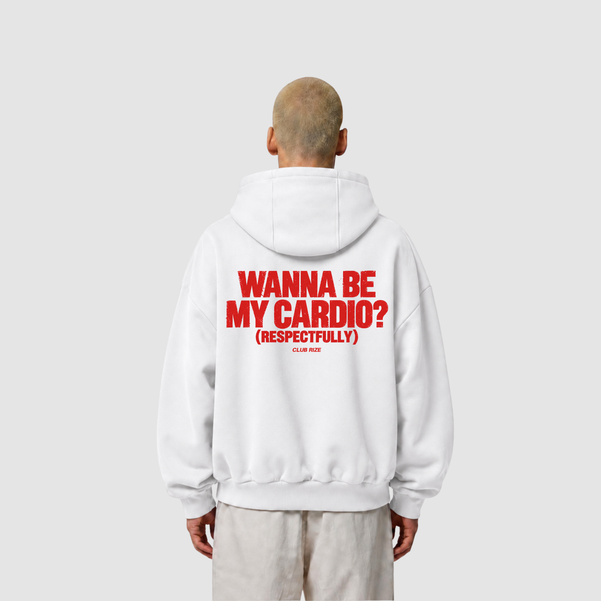 Wanna Be My Cardio? (Respectfully) Hoodie – Frontansicht | CDR