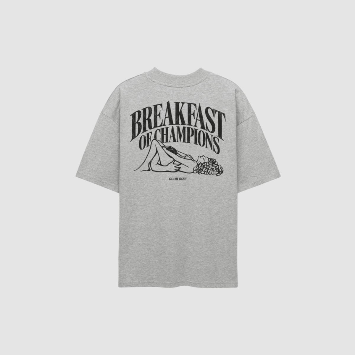 Breakfast Of Champions T-Shirt von CDR – Nahaufnahme