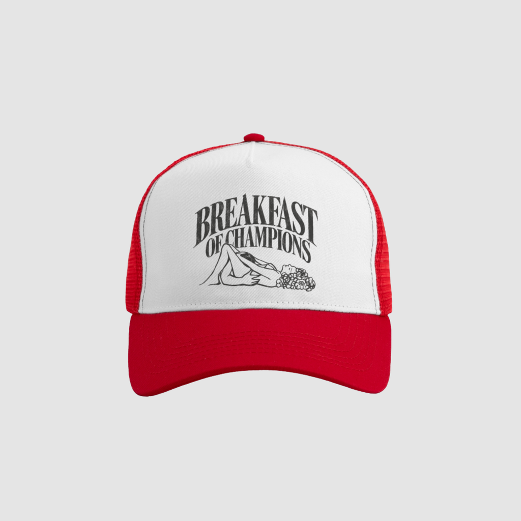 Breakfast of Champions Cap – Rückenansicht mit Print | CDR
