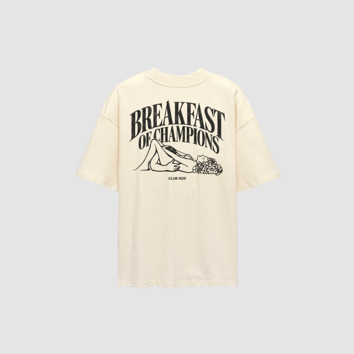 Breakfast of Champions T-Shirt – Detailansicht Print | CDR