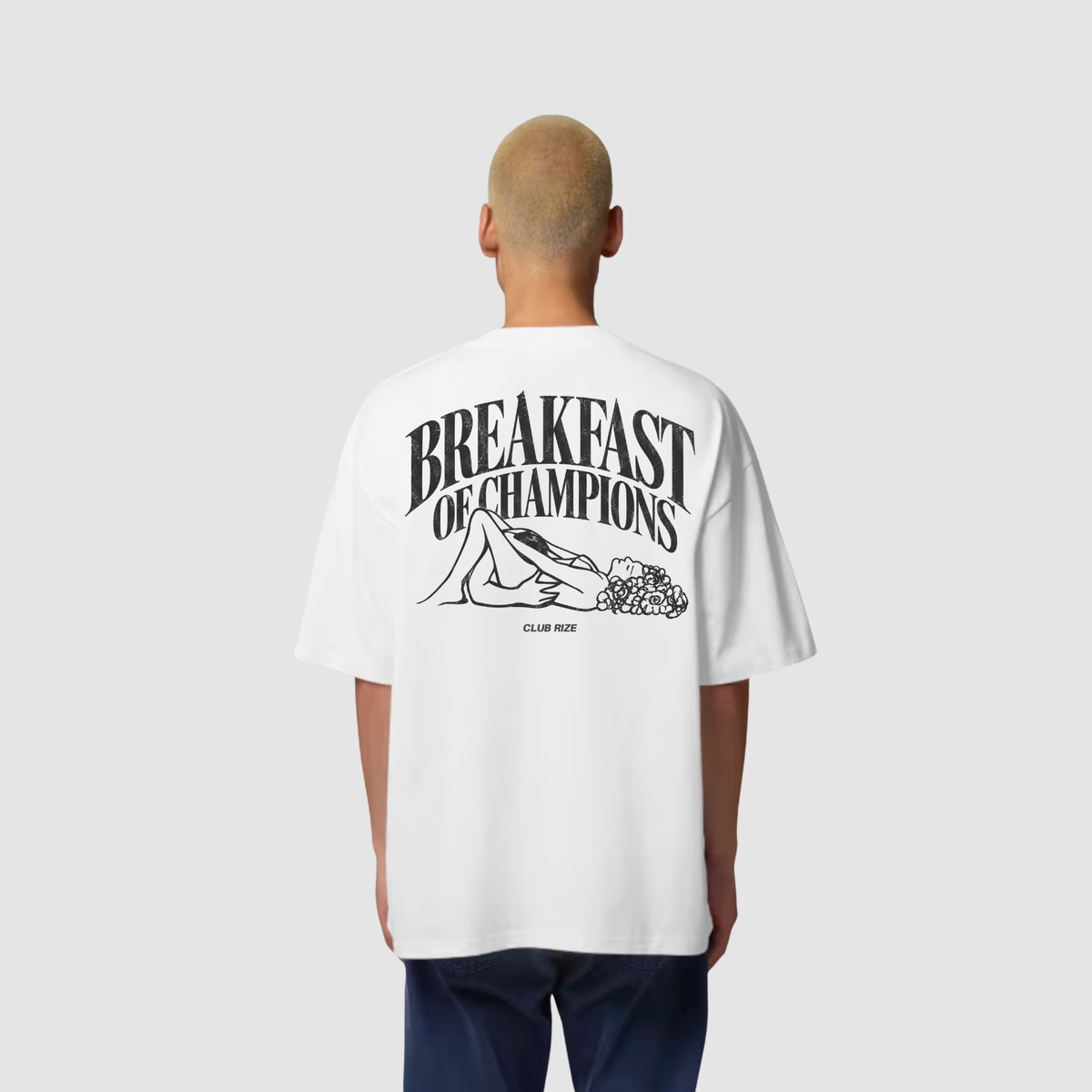 Breakfast of Champions T-Shirt – Frontansicht | CDR