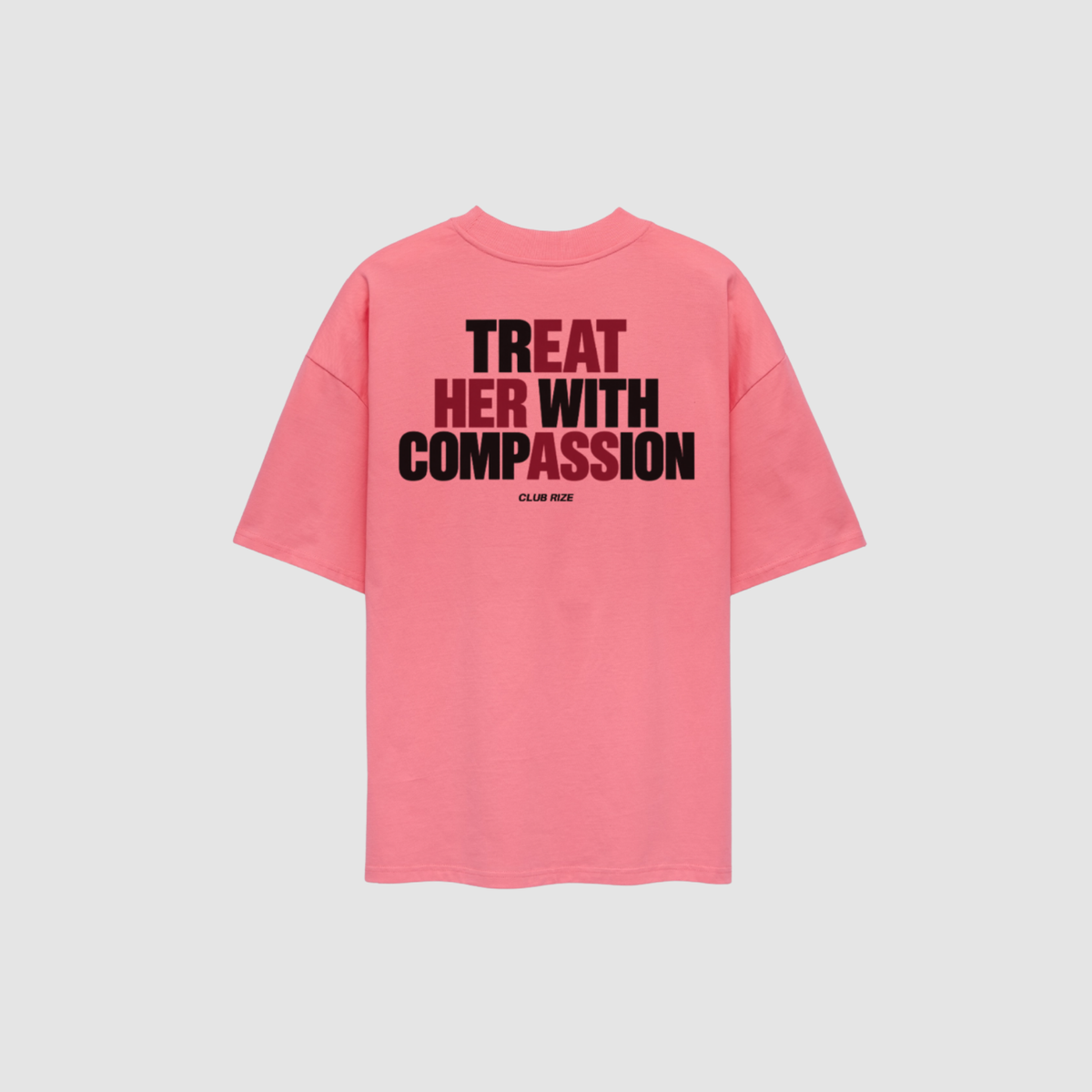 Compassion T-Shirt von CDR – Nahaufnahme