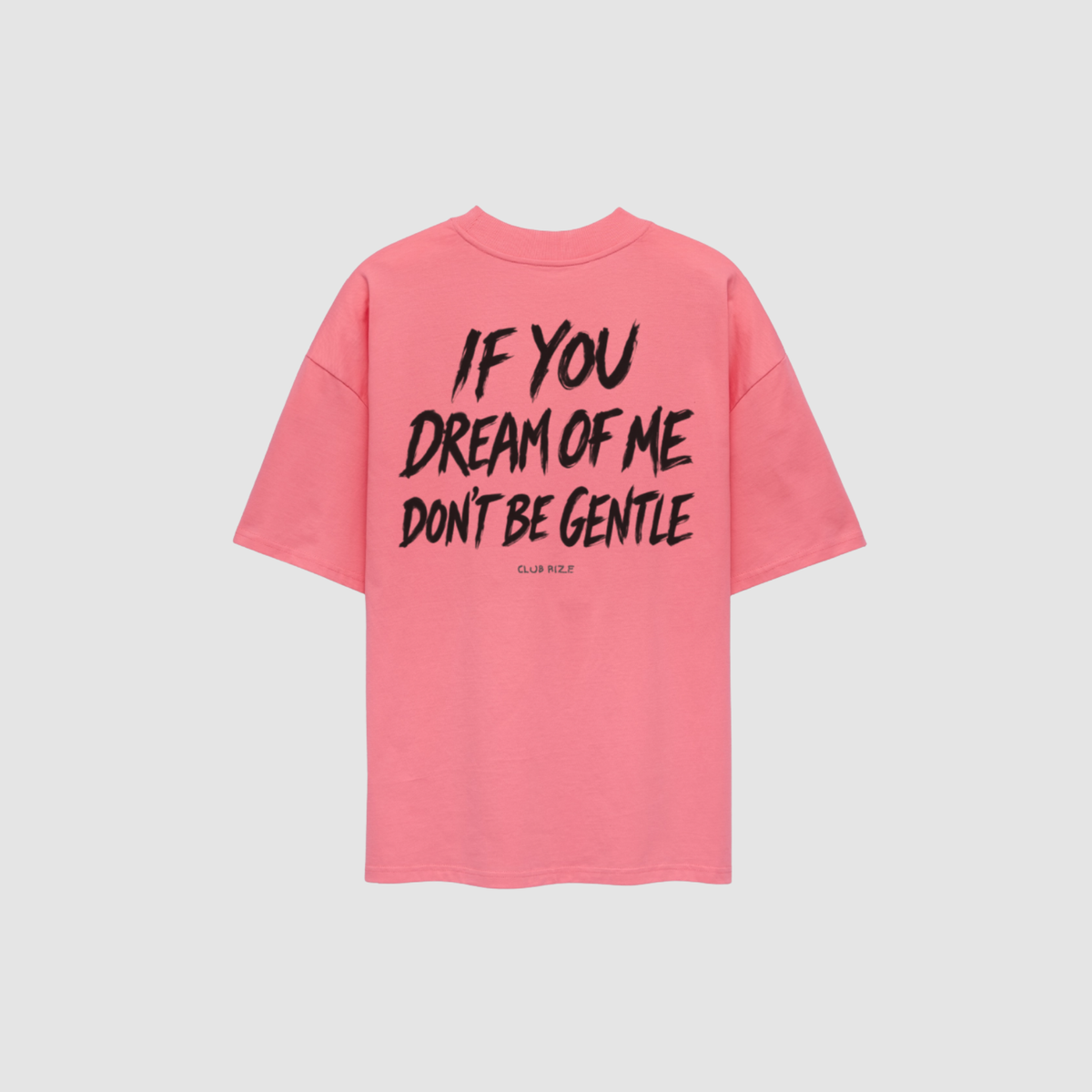 If You Dream of Me Don't Be Gentle T-Shirt – Detailansicht Print | CDR
