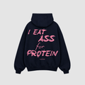 I Eat Ass for Protein Hoodie – Detailansicht Print | CDR