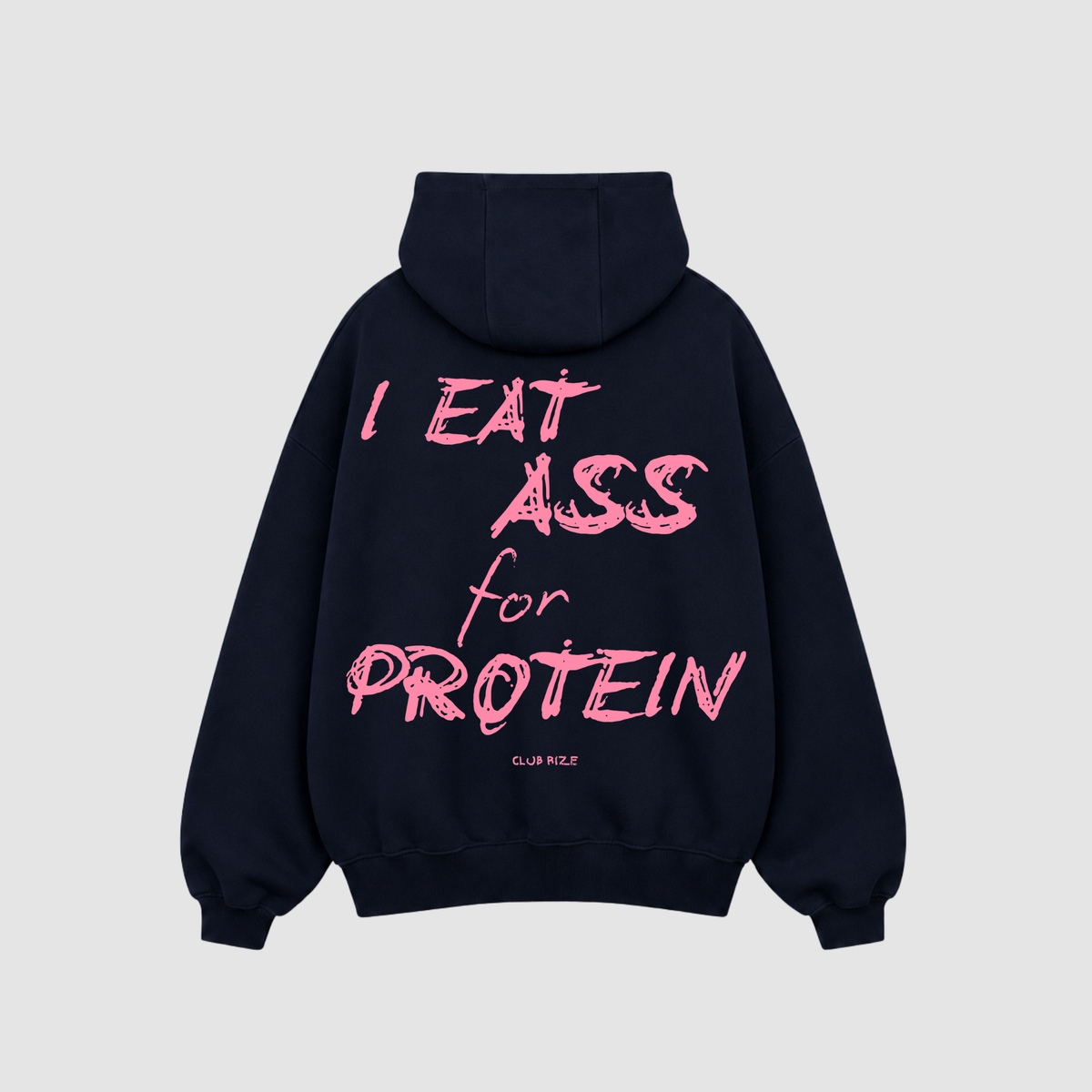 I Eat Ass for Protein Hoodie – Detailansicht Print | CDR