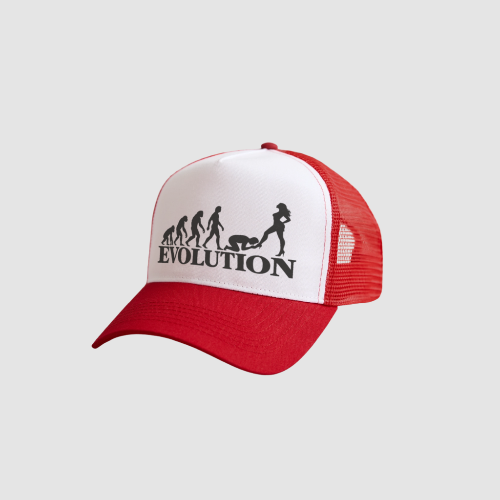 Evolution Never Stops Cap – Frontansicht | CDR