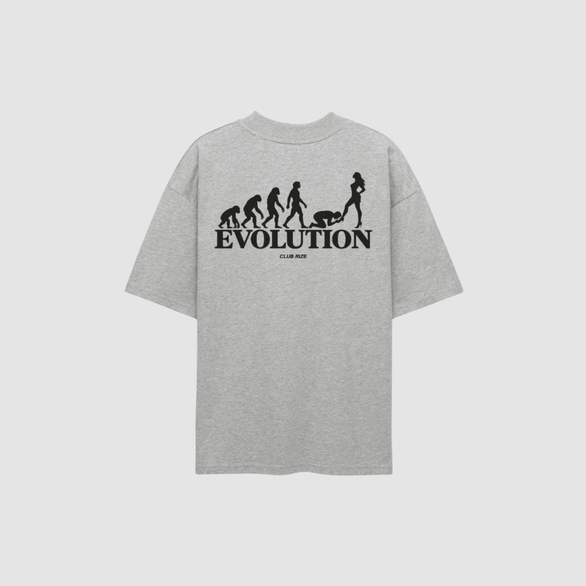 Evolution Never Stops T-Shirt – Detailansicht Print | CDR