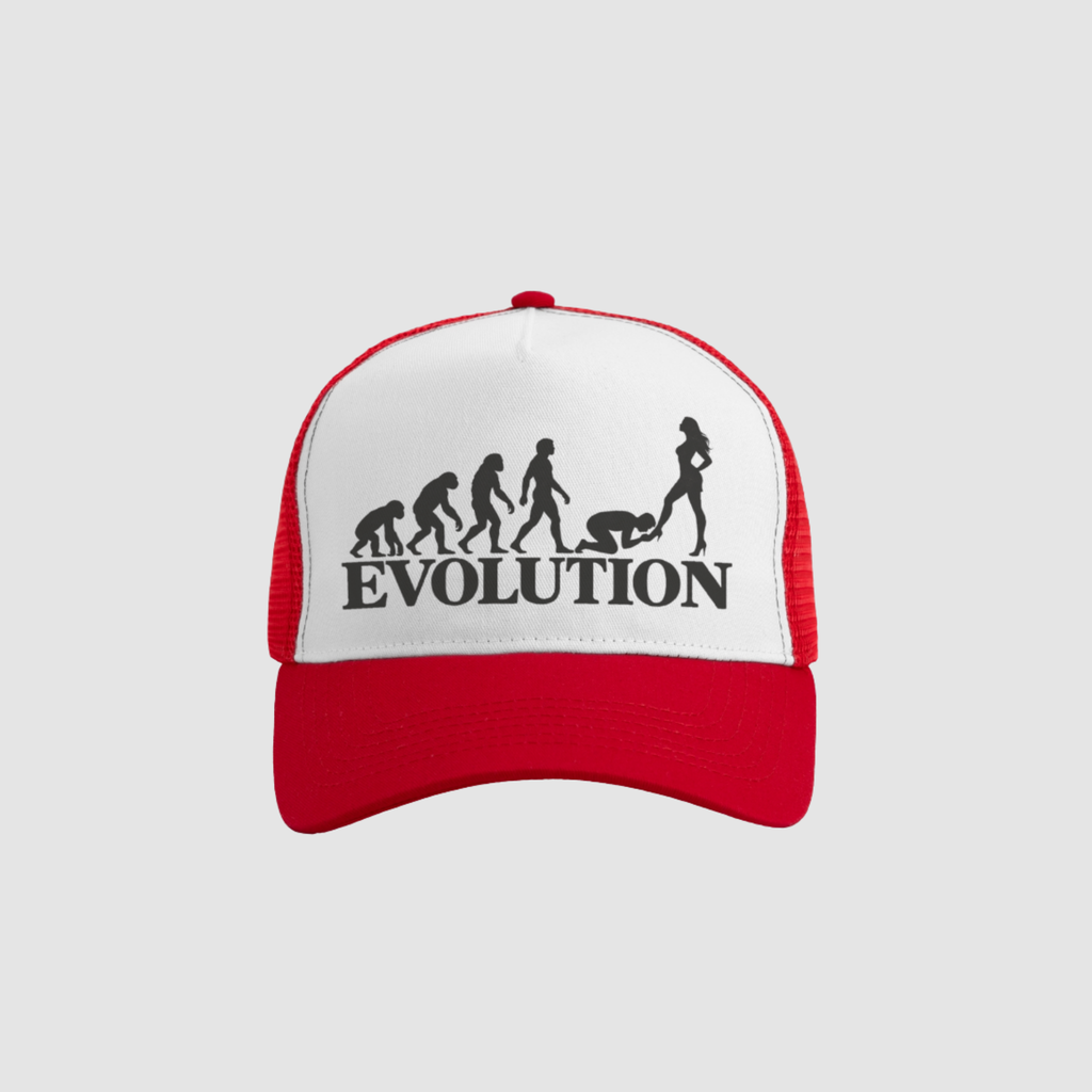 Evolution Never Stops Cap – Rückenansicht mit Print | CDR