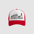 Evolution Never Stops Cap – Rückenansicht mit Print | CDR