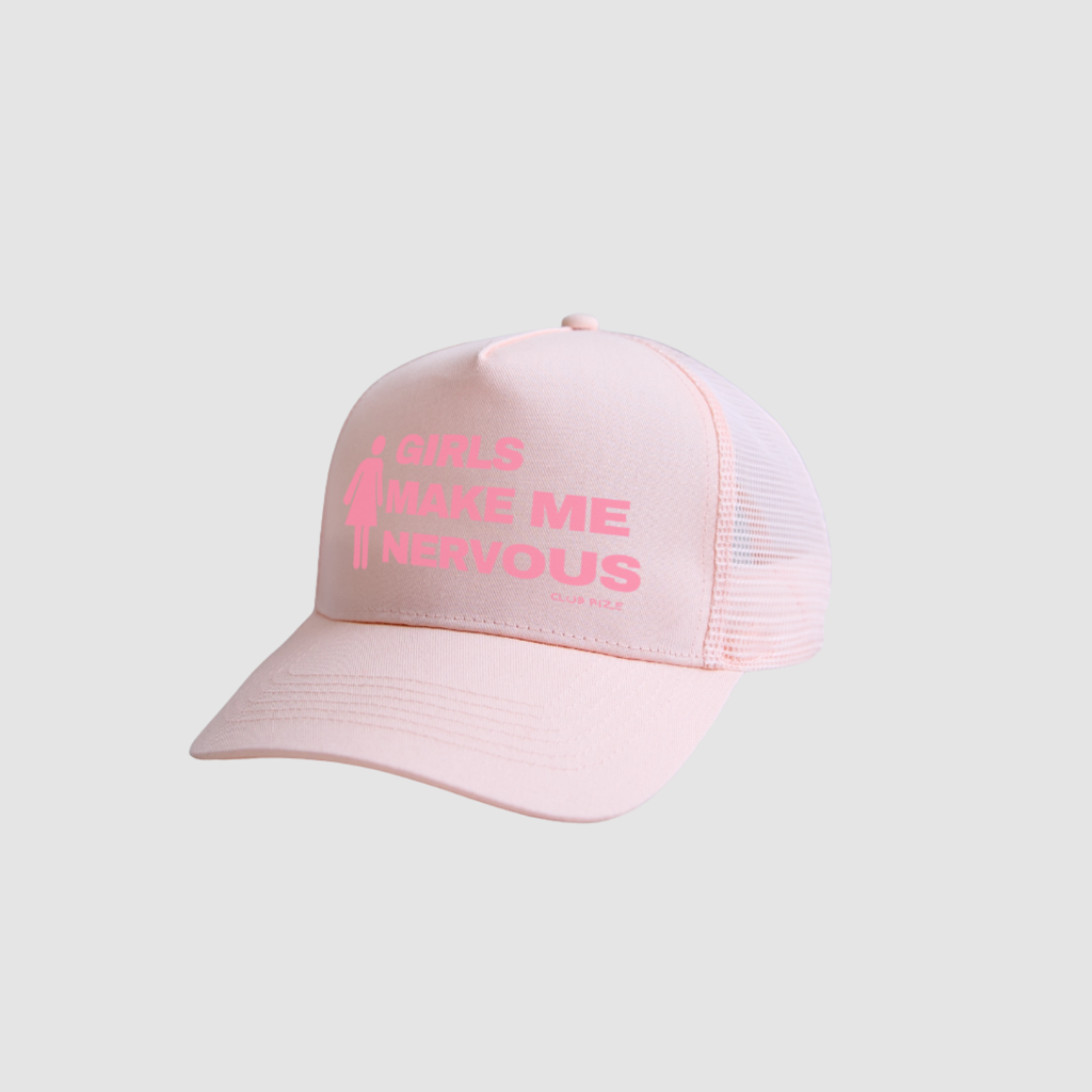 GIRLS MAKE ME NERVOUS CAP