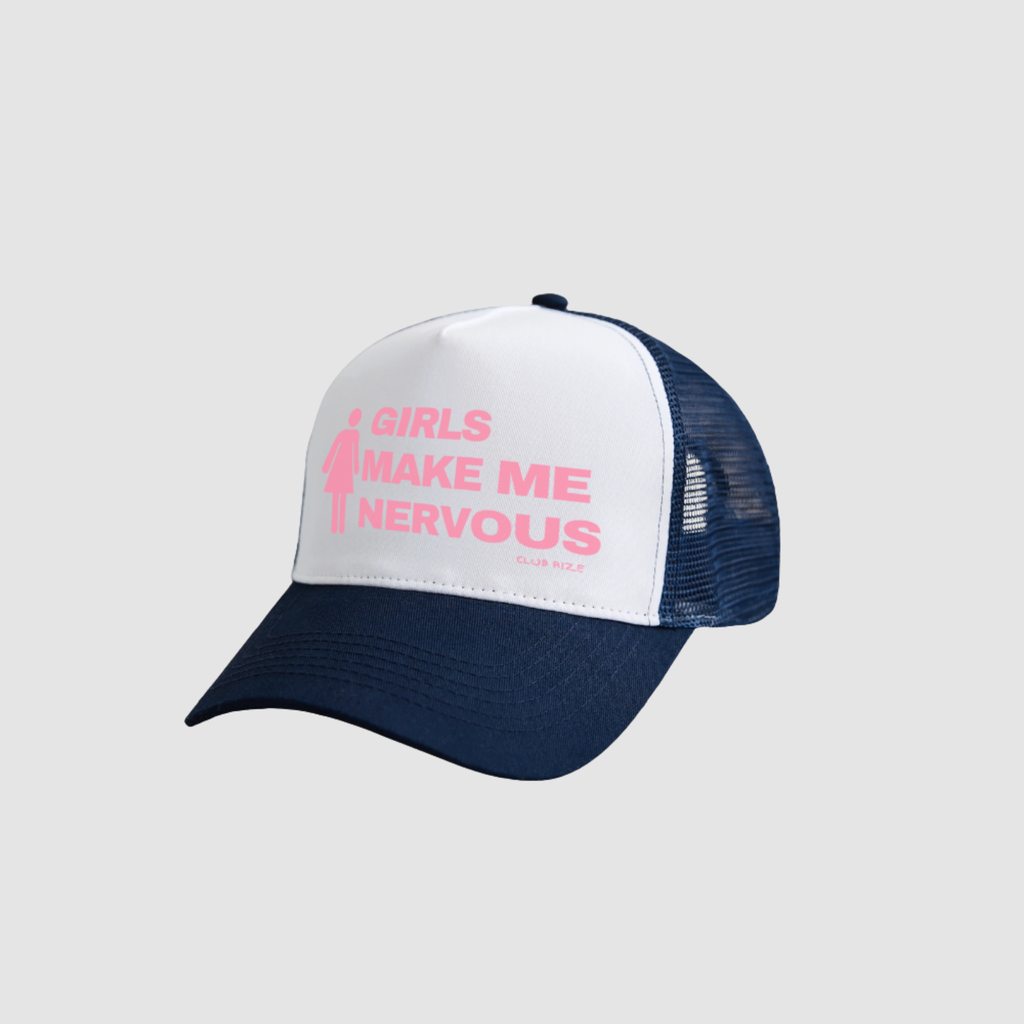 GIRLS MAKE ME NERVOUS CAP