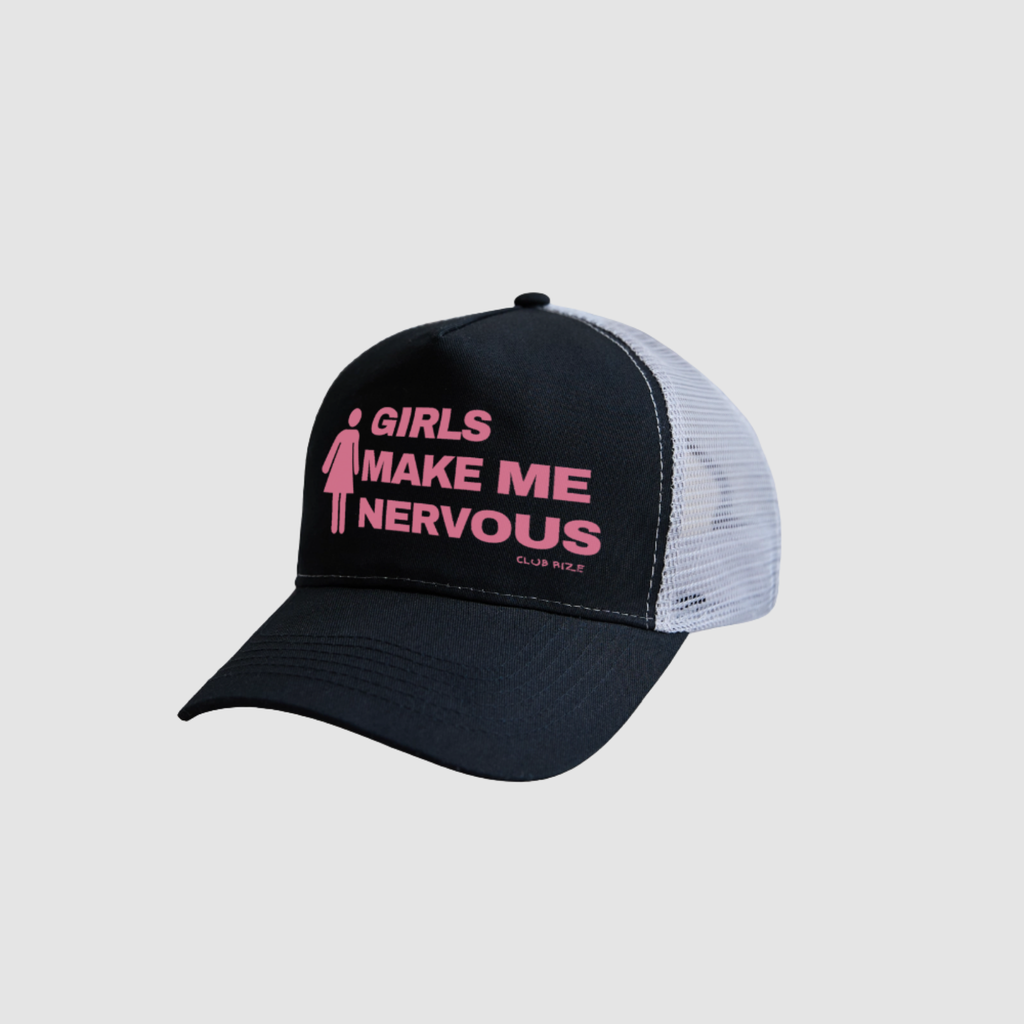 GIRLS MAKE ME NERVOUS CAP