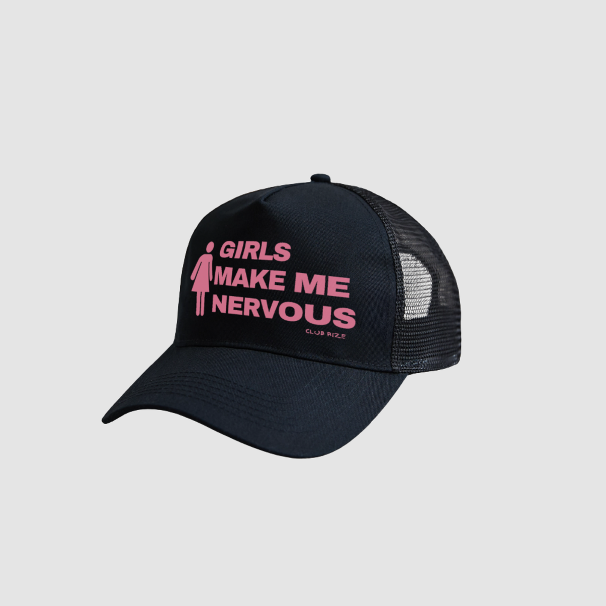 Girls Make Me Nervous Cap – Frontansicht | CDR