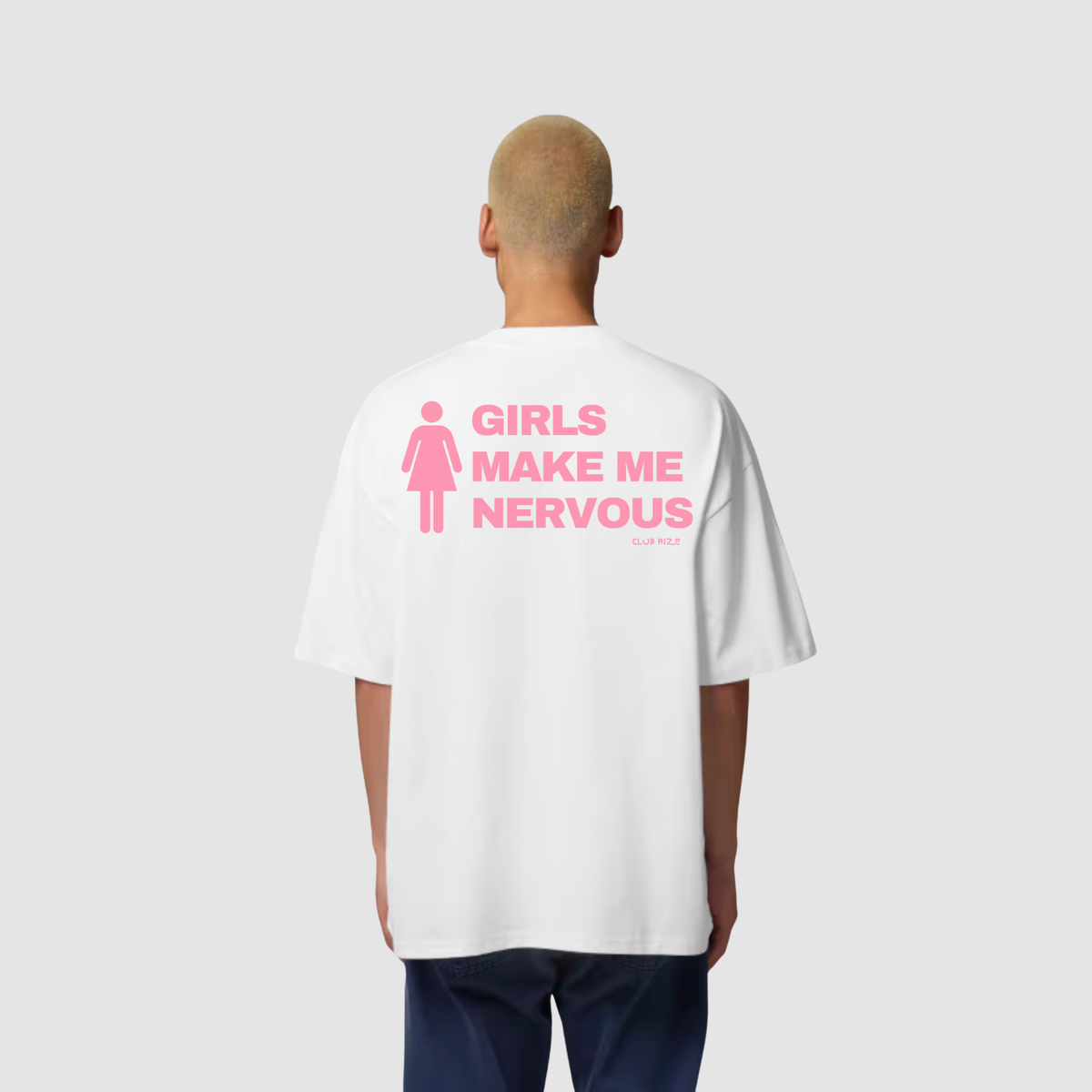 Girls Make Me Nervous T-Shirt – Frontansicht | CDR