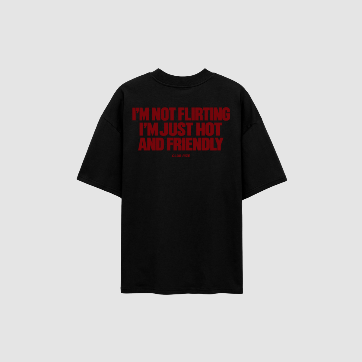 Hot & Friendly T-Shirt von CDR – Nahaufnahme
