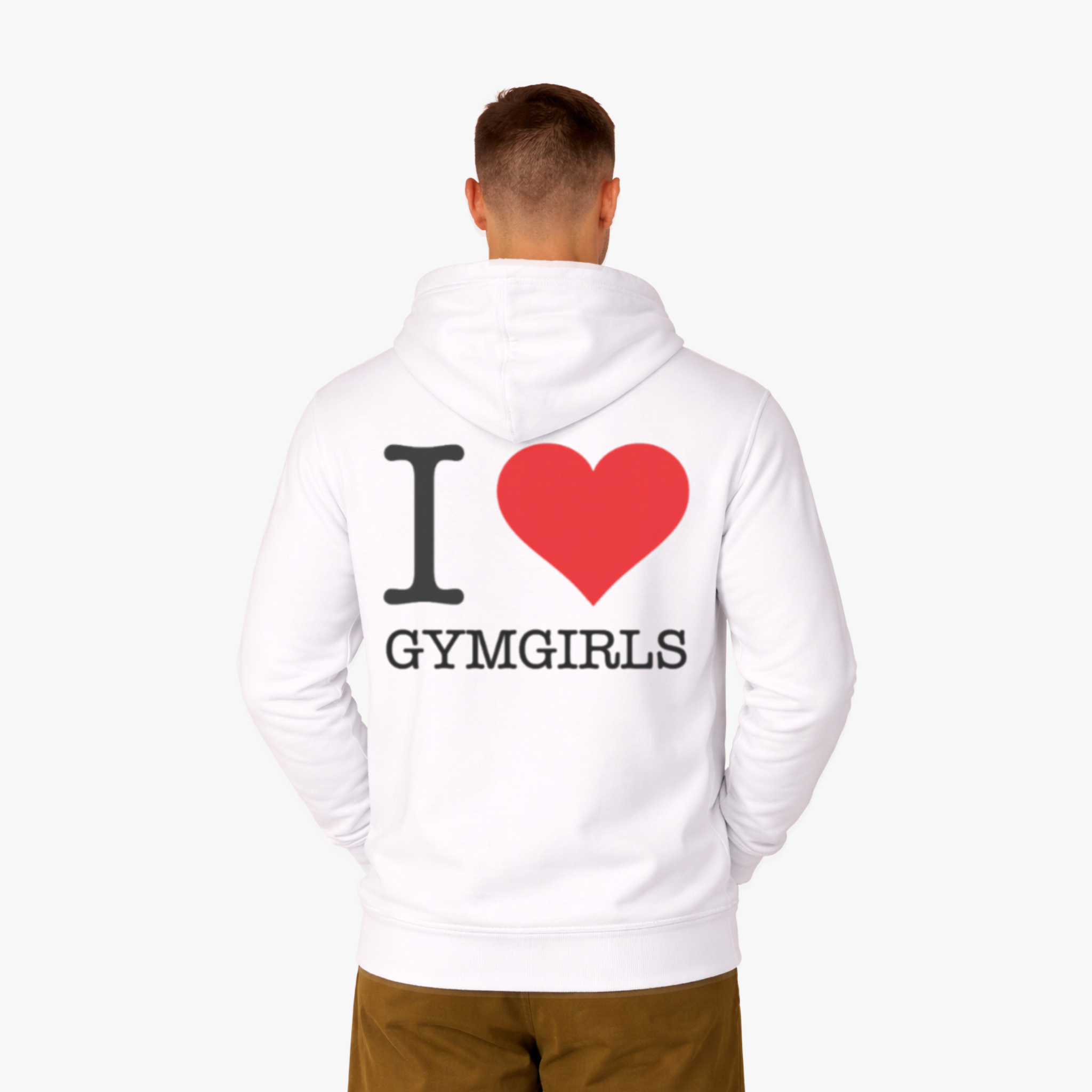 I LOVE GYM GIRLS HOODIE
