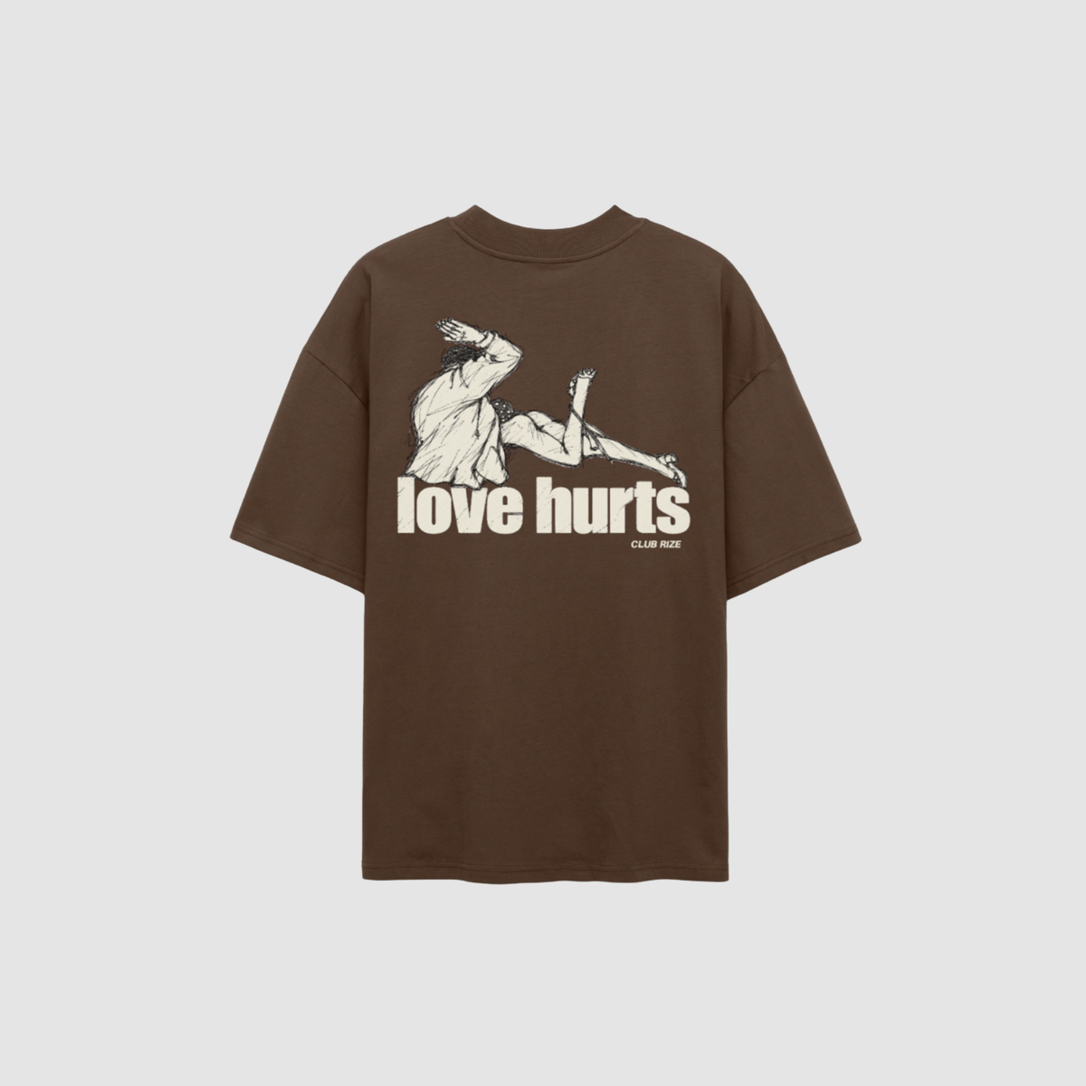 Love Hurts T-Shirt – Detailansicht Print | CDR