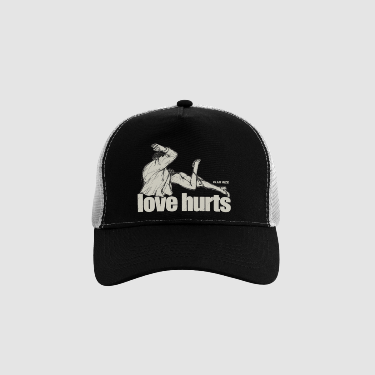 Love Hurts Cap – Detailansicht Print | CDR