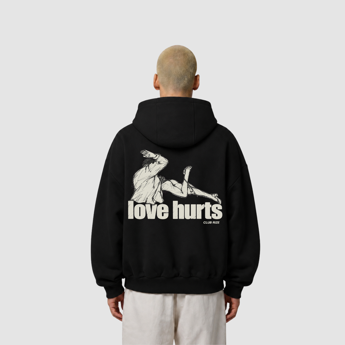 Love Hurts Hoodie – Frontansicht | CDR