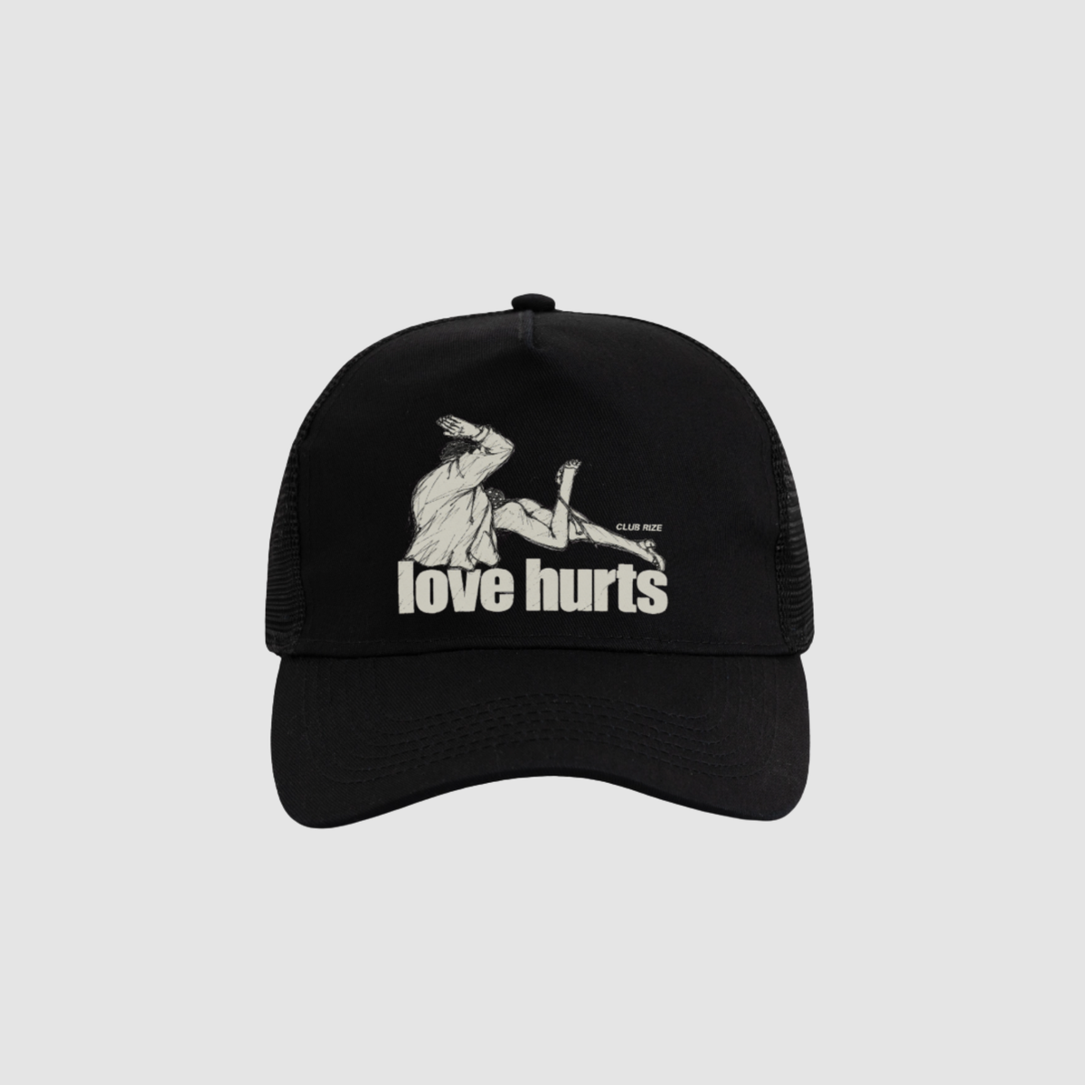 Love Hurts Cap – Rückenansicht mit Print | CDR