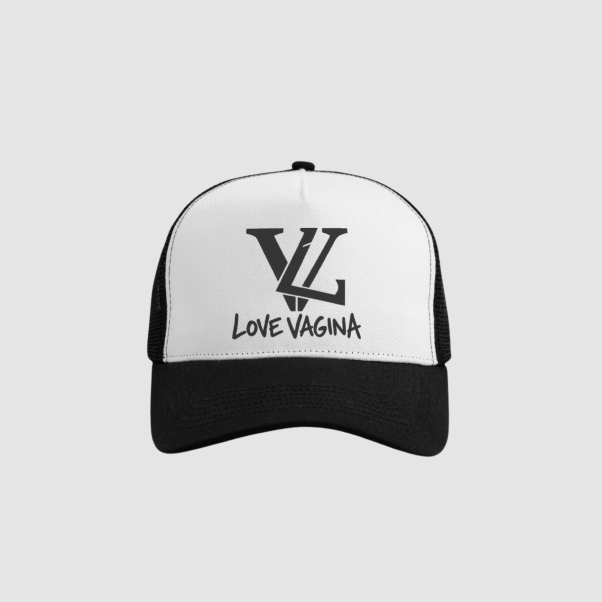 Love Vagina Cap – Rückenansicht mit Print | CDR