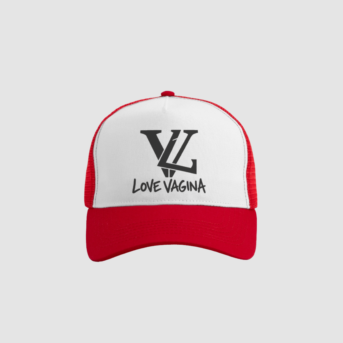 Love Vagina Cap – Detailansicht Print | CDR