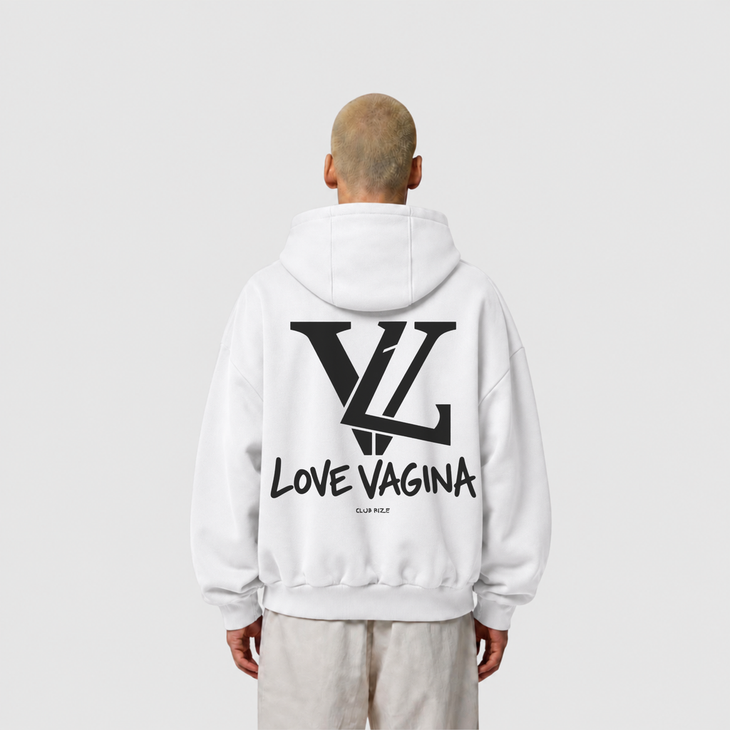 Love Vagina Hoodie – Frontansicht | CDR