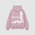 #My Type Hoodie – Detailansicht Print | CDR