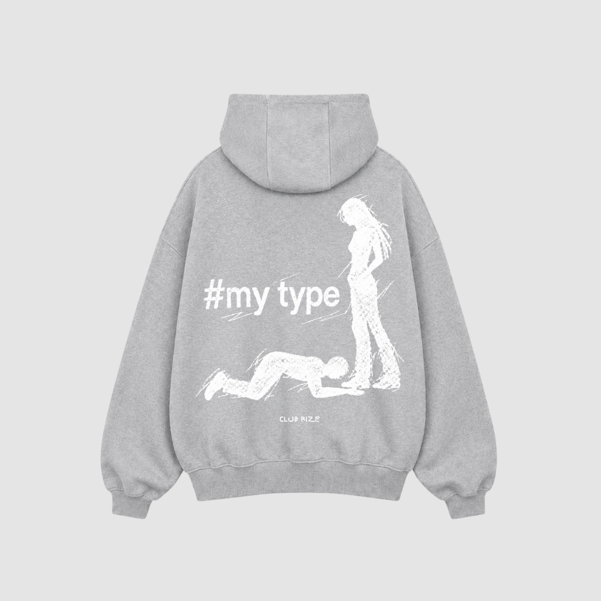 My Type Hoodie von CDR – Nahaufnahme