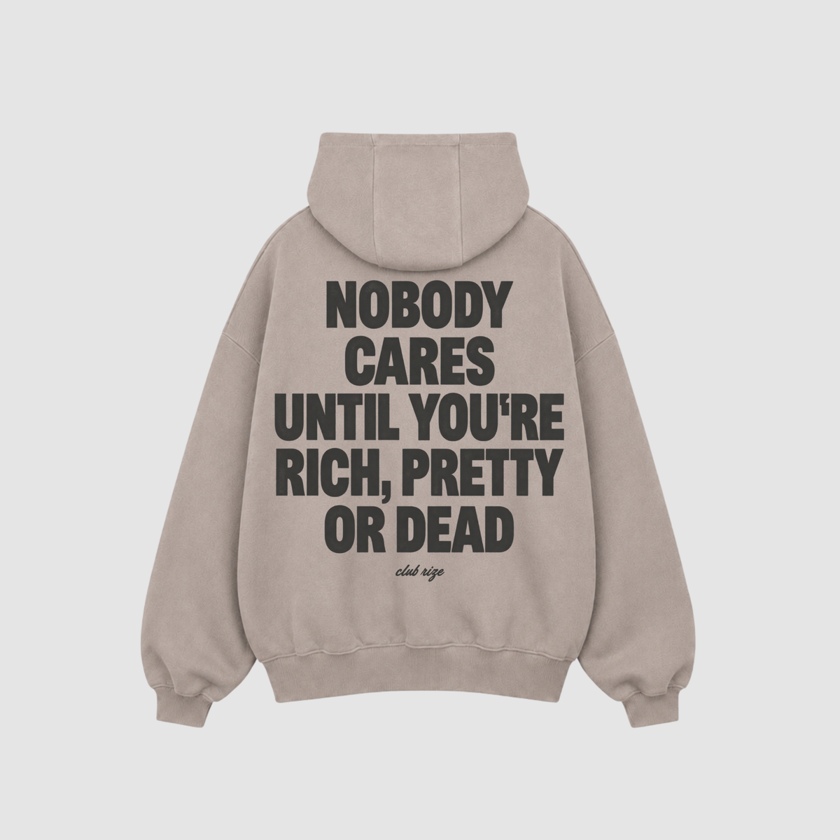 NOBODY CARES HOODIE