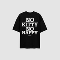 No Kitty No Happy T-Shirt – Rückenansicht mit Print | CDR