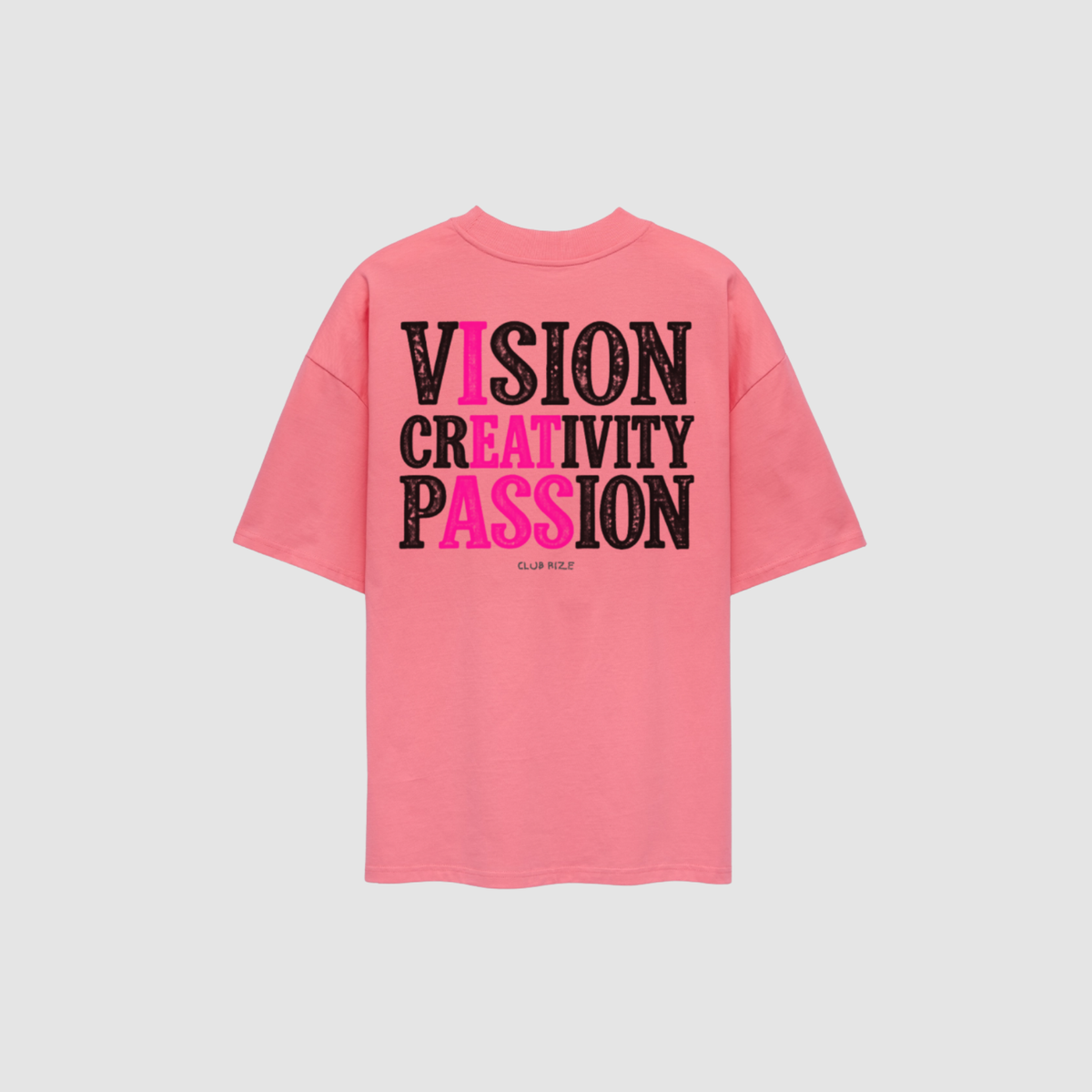 Passion T-Shirt von CDR – Nahaufnahme