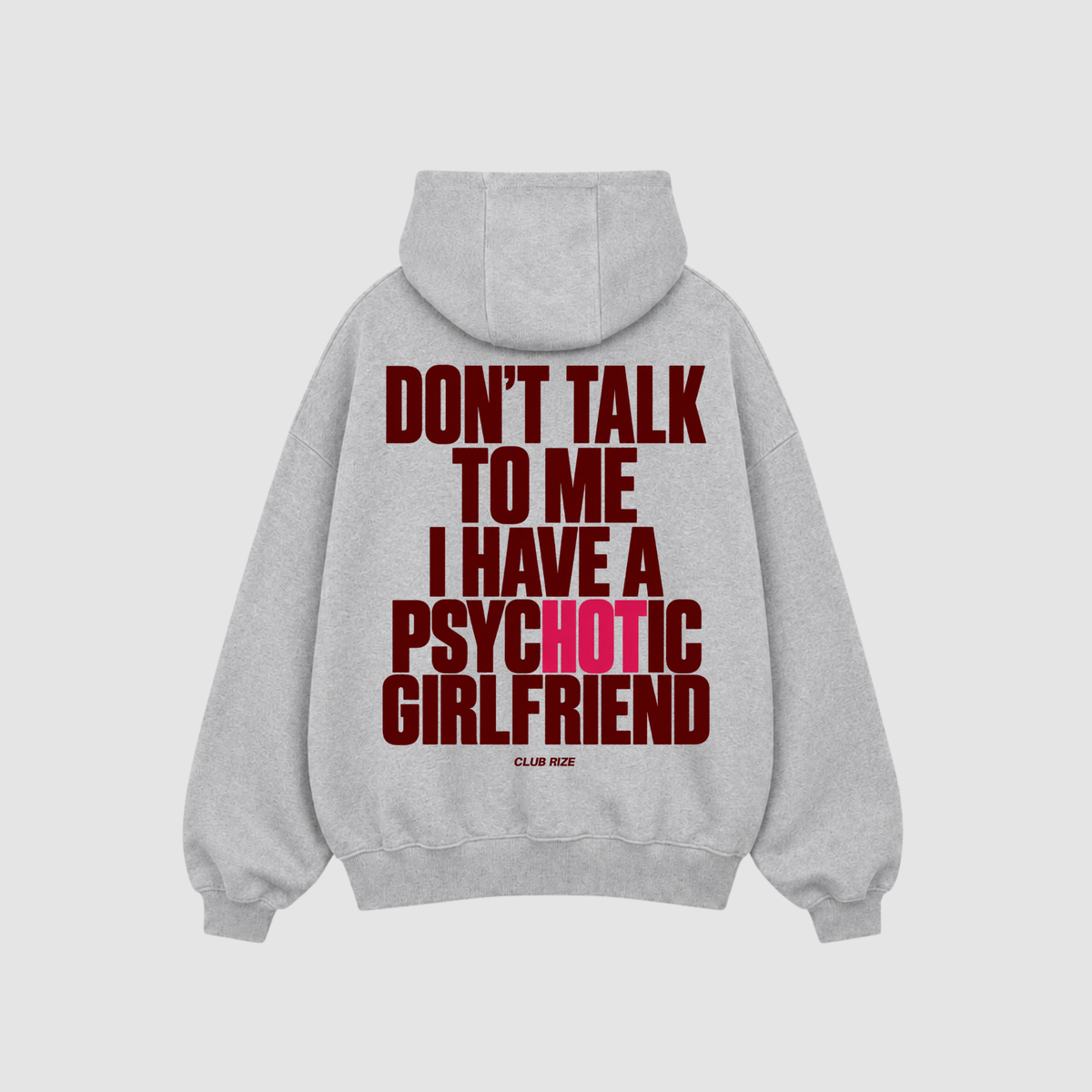 Psychotic Girlfriend Hoodie von CDR – Nahaufnahme