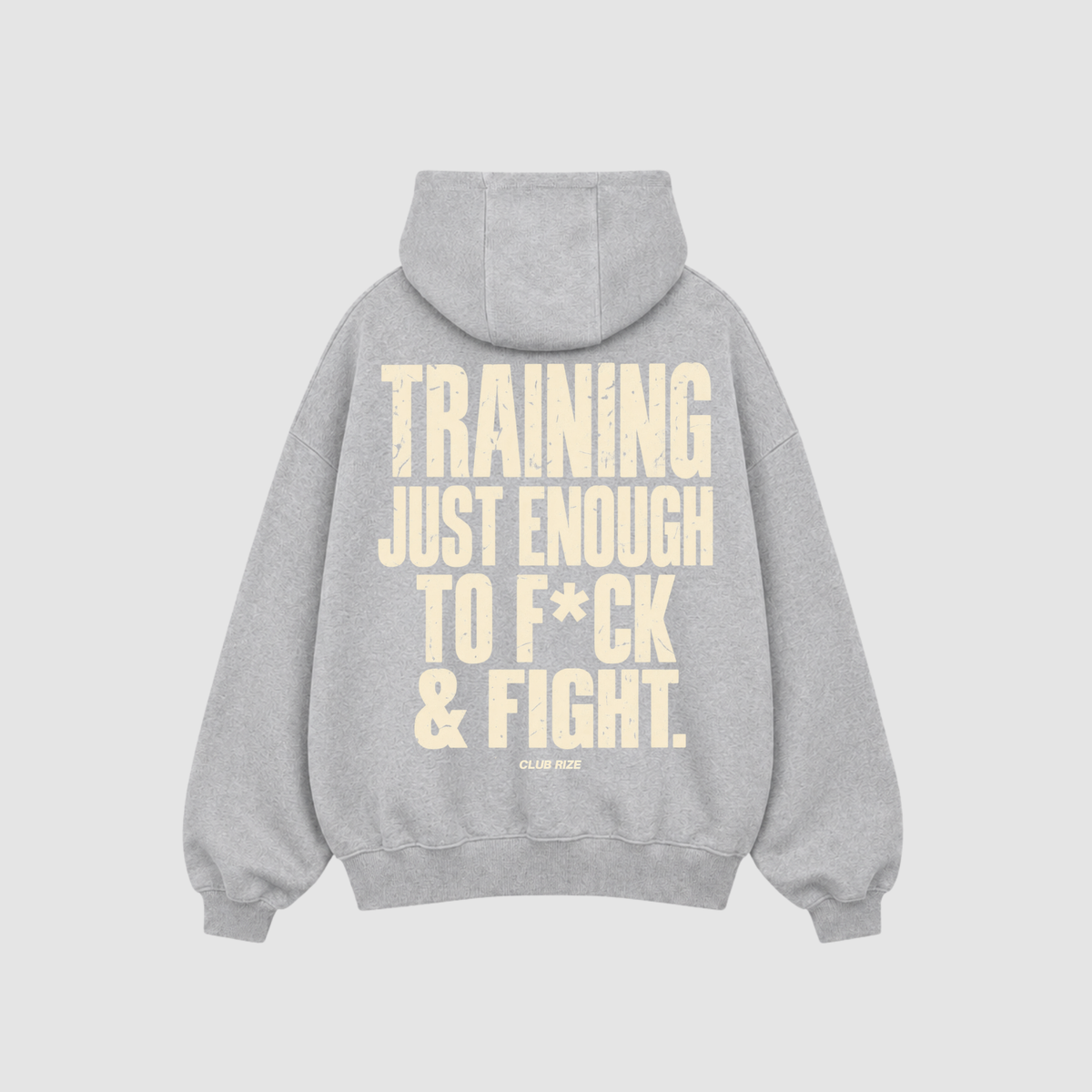 Training Hoodie von CDR – Nahaufnahme