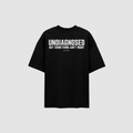 Undiagnosed But Something Ain't Right T-Shirt – Rückenansicht mit Print | CDR